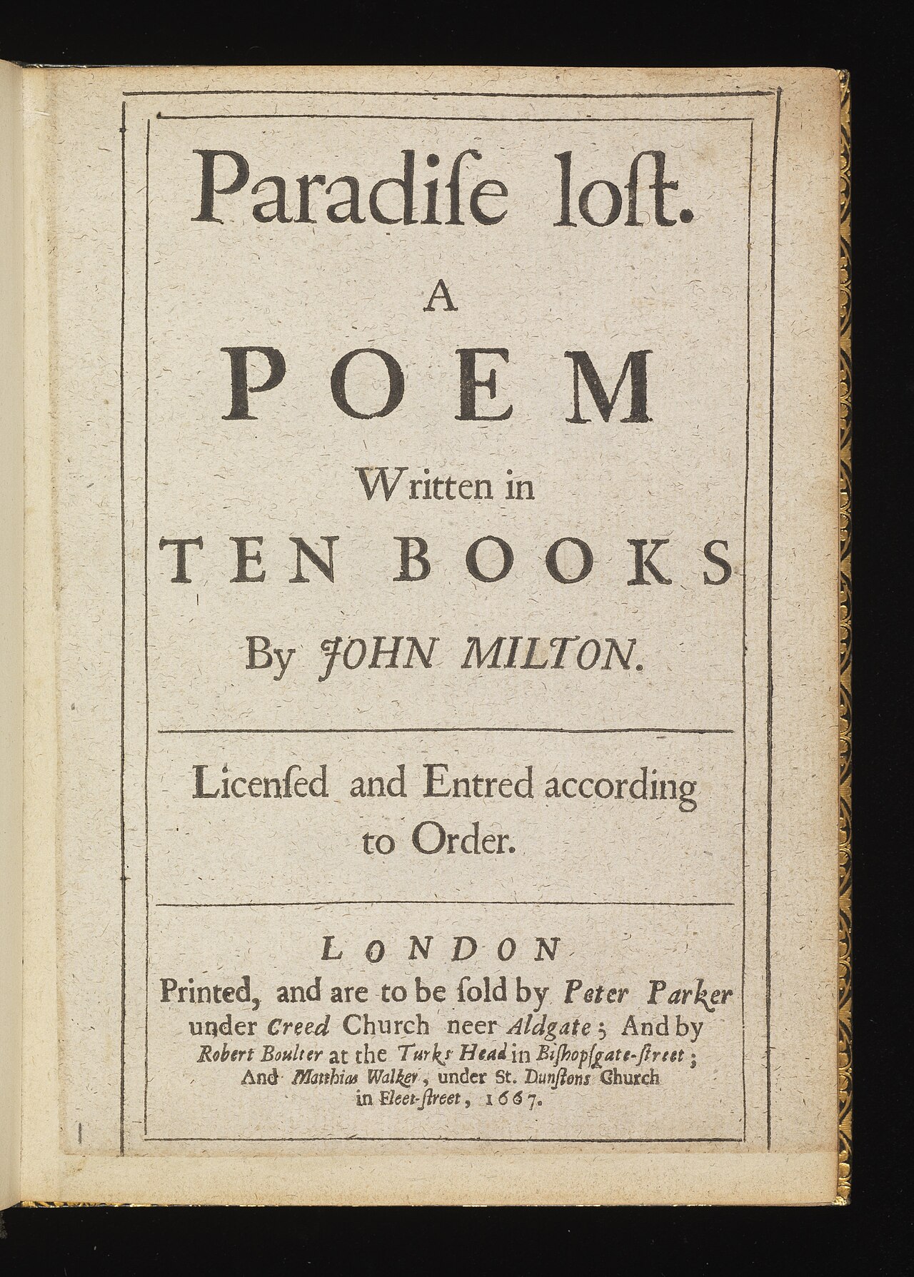 Paradise Lost
