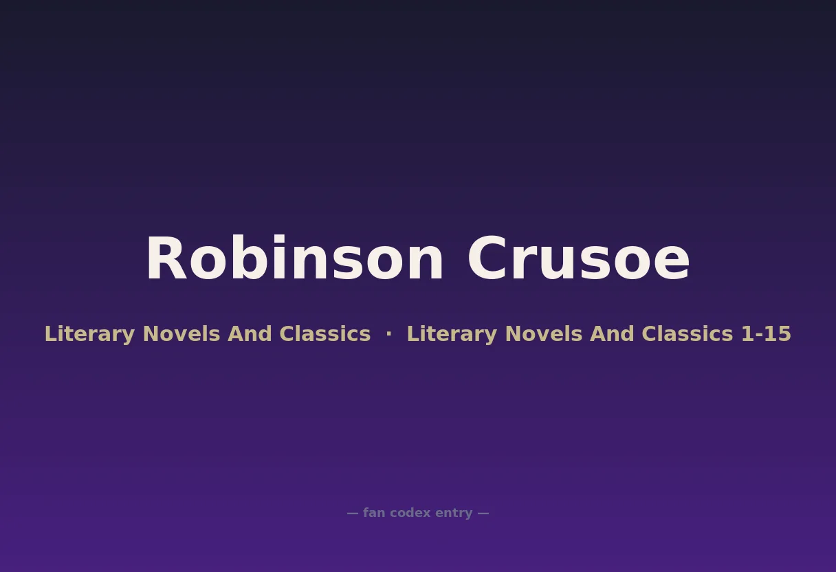Robinson Crusoe
